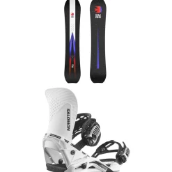 Salomon Highpath Snowboard + Hologram Snowboard Bindings 2025- Snowboards With Bindings|Snowboard Packages