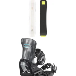 Salomon HPS - Louif Paradis Snowboard + District Pro Team Snowboard Bindings 2025- Snowboards With Bindings|Snowboard Packages