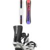 Salomon Huck Knife Grom Snowboard + Rhythm Jr Snowboard Bindings - Kids' 2025-Kids Kids Snowboard Packages|Snowboard Packages