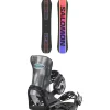 Salomon Huck Knife Pro Snowboard + District Pro Team Snowboard Bindings 2025- Snowboards With Bindings|Snowboard Packages
