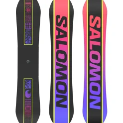 Salomon Huck Knife Pro Snowboard + District Pro Team Snowboard Bindings 2025- Snowboards With Bindings|Snowboard Packages