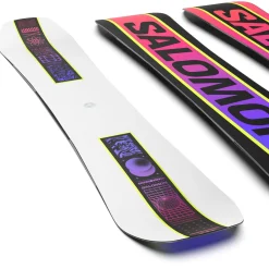 Salomon Huck Knife Snowboard + Hologram Snowboard Bindings 2025- Snowboards With Bindings|Snowboard Packages
