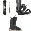 Salomon Pulse Snowboard + Rhythm Snowboard Bindings + Faction Boa Snowboard Boots 2025- Snowboards, Bindings & Boots|Snowboard Packages