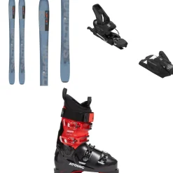 Salomon QST 92 Skis + Strive 12 GW Ski Bindings + Atomic Hawx Ultra 100 GW Ski Boots 2025- Skis, Boots & Bindings|Skis With Bindings