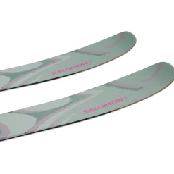 Salomon QST 100 Skis + Strive 14 MN Ski Bindings 2026- Skis With Bindings|Skis With Bindings