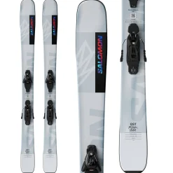 Salomon QST Blank Team Skis + L6 GW Bindings - Kids' 2025-Kids Skis|Kids Ski Packages