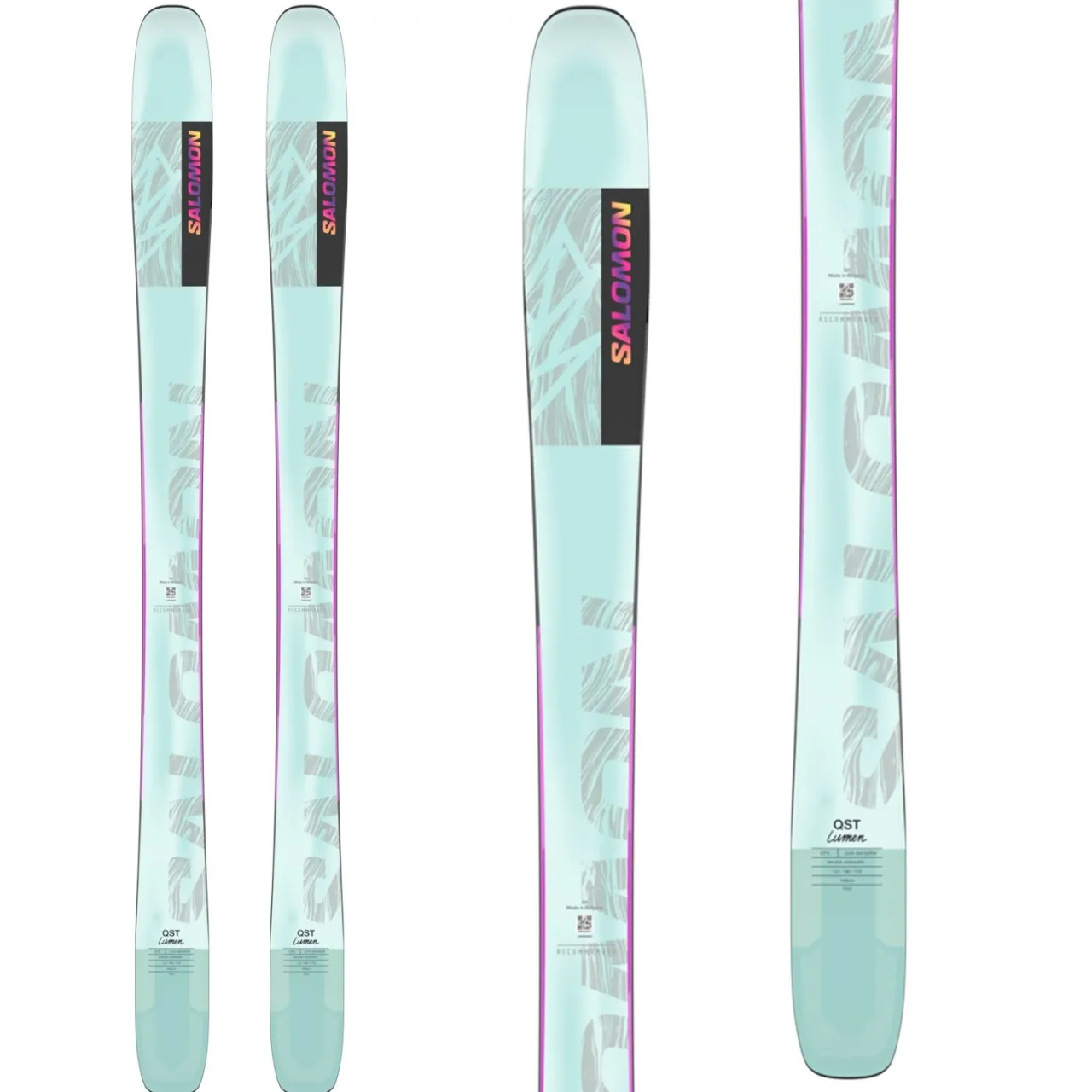 Salomon QST Lumen 98 Skis + S/Lab Shift MNC 13 Alpine Touring Ski Bindings - Women's 2024 - Used- Used Packages|Used Skis