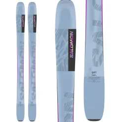 Salomon QST Lux 92 Skis - Women's + Küat Grip 6 Ski/Snowboard Rack 2025- Skis With Bindings|Ski Packages