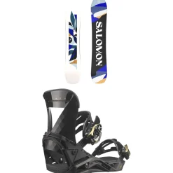 Salomon Rumble Fish Snowboard + Mirage Snowboard Bindings - Women's 2025- Snowboards With Bindings|Snowboard Packages