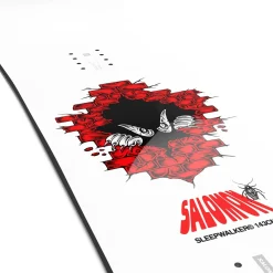 Salomon Sleepwalker Grom Snowboard + Rhythm Jr Snowboard Bindings + Vans Juvie OG Snowboard Boots - Kids' 2025-Kids Kids Snowboard Packages|Snowboard Packages