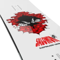 Salomon Sleepwalker Snowboard + Rhythm Snowboard Bindings 2025- Snowboards With Bindings|Snowboard Packages