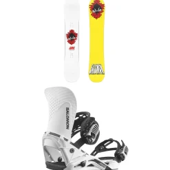 Salomon Sleepwalker Snowboard + Hologram Snowboard Bindings 2025- Snowboards With Bindings|Snowboard Packages