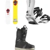 Salomon Sleepwalker Snowboard + Rhythm Snowboard Bindings + Faction Boa Snowboard Boots 2025- Snowboards, Bindings & Boots|Snowboard Packages