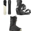 Salomon Super 8 Snowboard + Highlander Snowboard Bindings + Echo Dual Boa Snowboard Boots 2025- Snowboards, Bindings & Boots|Snowboard Packages
