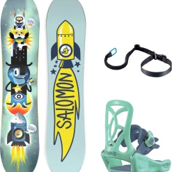 Salomon Team Snowboard Package - Kids' 2025-Kids Kids Snowboard Packages|Snowboard Packages