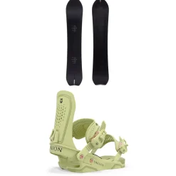 Season Aero Snowboard + Union Trilogy Snowboard Bindings - Women's 2025- Snowboards With Bindings|Snowboard Packages