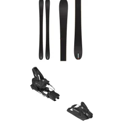 Season Kin Skis 2025 + Salomon Strive 14 GW Ski Bindings- Skis With Bindings|Skis With Bindings