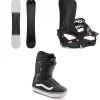 Season Primer Snowboard + Universal Snowboard Bindings + Vans Aura OG Snowboard Boots 2025- Snowboards, Bindings & Boots|Snowboard Packages