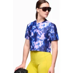 Shredly Beyond Tech Cropped Tee - Women's-Women Shirts & Jerseys|Women's Bike Clothing