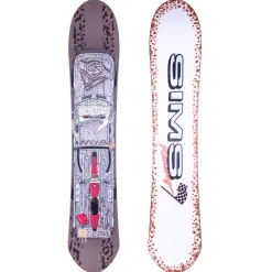 Sims Nub Snowboard + Union Force Classic Snowboard Bindings- Snowboards With Bindings|Snowboard Packages