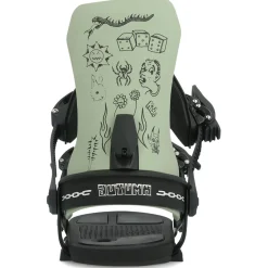 Sims Solo Snowboard + Ride x Autumn A-9 Snowboard Bindings 2024- Snowboards With Bindings|Snowboard Packages