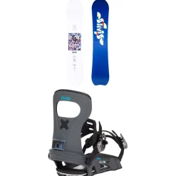 Sims UAP Snowboard + Bent Metal Joint LTD Snowboard Bindings- Snowboards With Bindings|Snowboard Packages