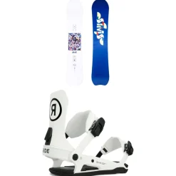 Sims UAP Snowboard + Ride C-9 Snowboard Bindings 2024- Snowboards With Bindings|Snowboard Packages