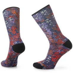 Smartwool Athletic Meadow Print Crew Socks - Unisex-Women Active Clothing|Active Clothing