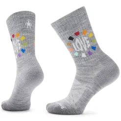 Smartwool Athletic Pride Pattern Crew Socks - Unisex-Women Active Clothing|Active Clothing