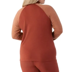 Smartwool Classic Thermal Merino Base Layer 1/4 Zip Plus Top - Women's-Women Base Layers|Snow Clothing
