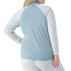 Smartwool Classic Thermal Merino Base Layer 1/4 Zip Plus Top - Women's-Women Base Layers|Snow Clothing