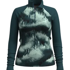 Smartwool Classic Thermal Merino Base Layer 1/4 Zip Top - Women's-Women Base Layers|Snow Clothing