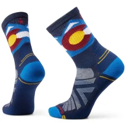 Smartwool Hike Light Cushion Colorado Crew Socks - Men's- Active Clothing