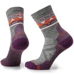 Smartwool Hike Light Cushion Zig Zag Valley Mid Crew Socks - Women's-Women Active Clothing