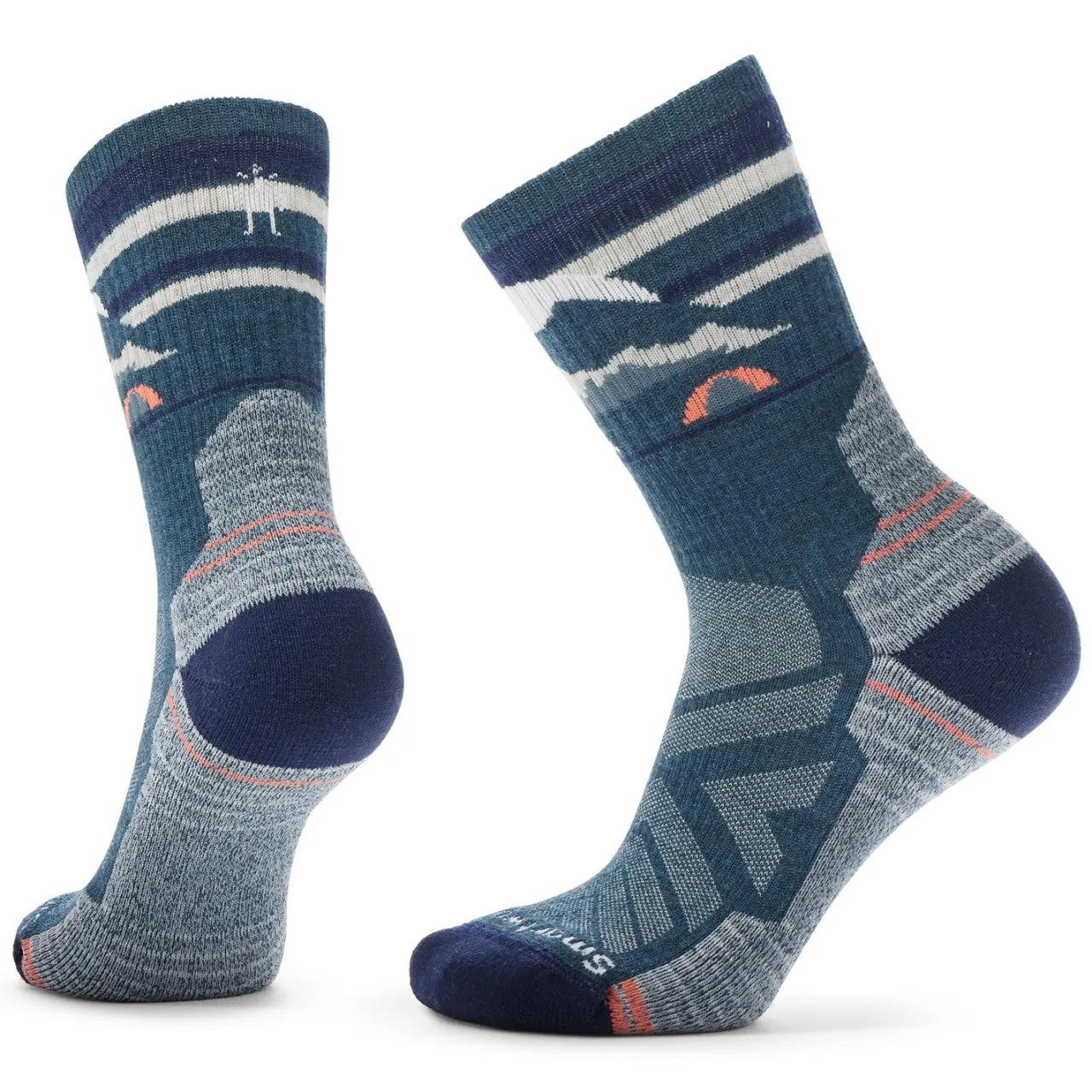 Smartwool Hike Light Cushion Mountain Moon Crew Socks - Women's-Women Socks