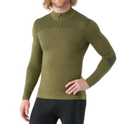 Smartwool Intraknit Merino Base Layer 1/4 Zip Top - Men's- Base Layers|Snow Clothing