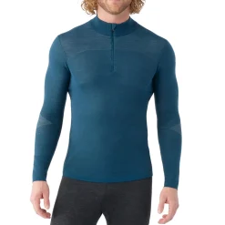 Smartwool Intraknit Merino Base Layer 1/4 Zip Top - Men's- Base Layers|Snow Clothing
