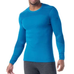 Smartwool Intraknit Thermal Merino Thermal Base Layer Crew Top - Men's- Base Layers|Snow Clothing