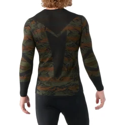 Smartwool Intraknit Thermal Merino Base Layer Pattern Crew Top - Men's- Base Layers|Snow Clothing