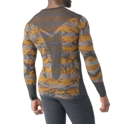 Smartwool Intraknit Thermal Merino Base Layer Pattern Crew Top - Men's- Base Layers|Snow Clothing