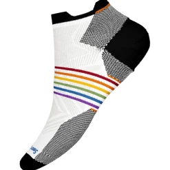 Smartwool Run Zero Cushion Pride Rainbow Low Ankle Socks - Unisex-Women Active Clothing|Active Clothing