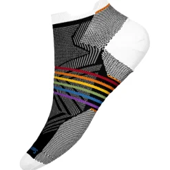 Smartwool Run Zero Cushion Pride Rainbow Low Ankle Socks - Unisex-Women Active Clothing|Active Clothing