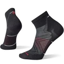 Smartwool Run Zero Cushion Ankle Socks - Men's- Active Clothing