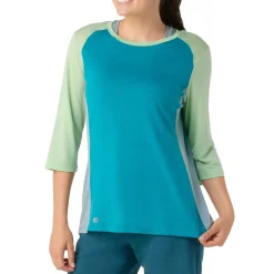 Smartwool Ultralite Mountain Bike 3/4 Sleeve Tee - Women's-Women Shirts & Jerseys|Women's Bike Clothing