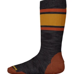 Smartwool Wintersport Full Cushion Stripe OTC Socks - Kids'-Kids Ski Socks|Socks