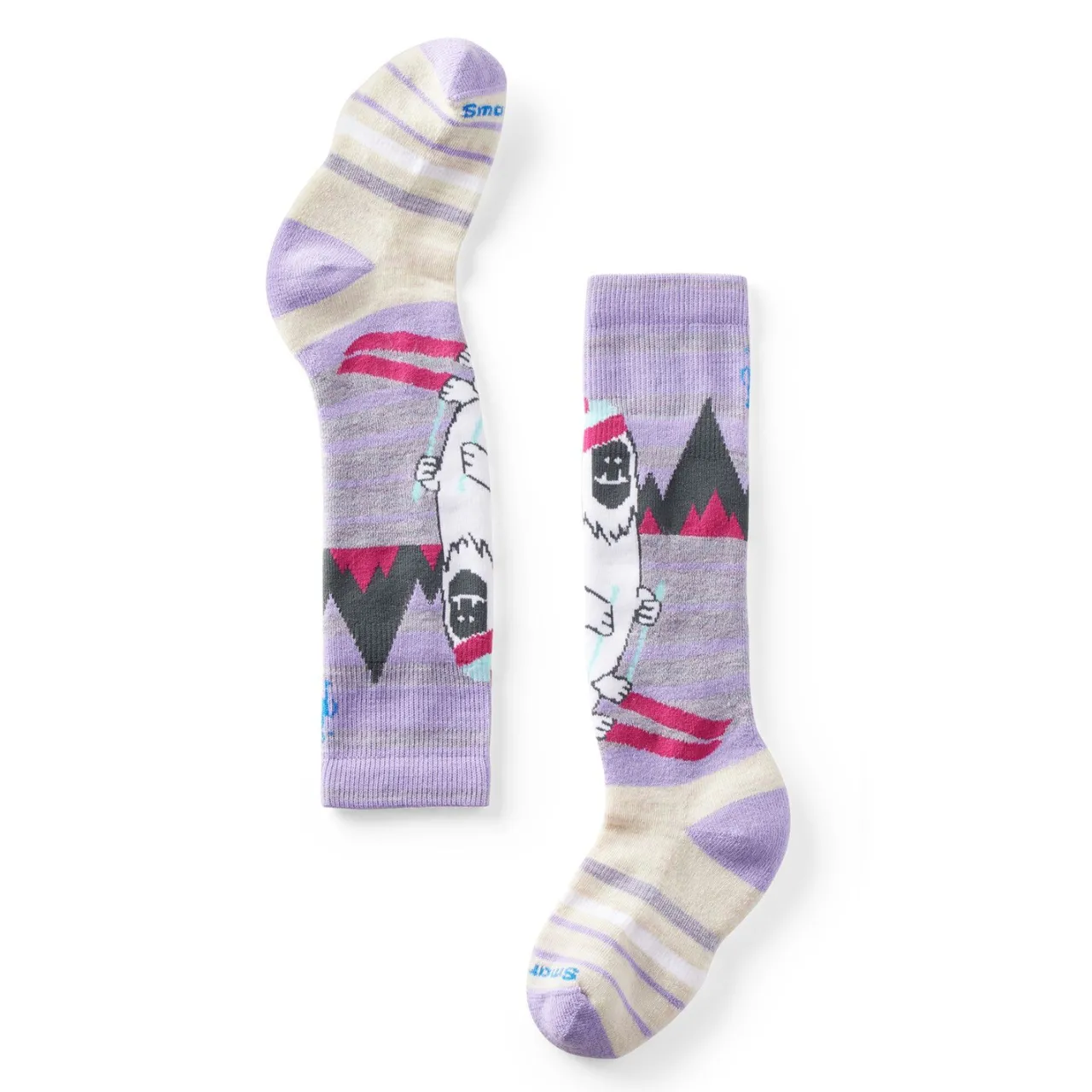 Smartwool Wintersport Full Cushion Yeti OTC Socks - Kids'-Kids Ski Socks|Socks