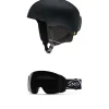 Smith Rodeo MIPS Round Contour Helmet + 4D MAG Low Bridge Fit Goggles- Helmets|Helmets