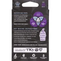 Spiral Wax Co. Dark Wizard Graphite Wax- Wax, Tuning & Tools|Wax, Tuning & Tools