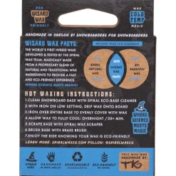 Spiral Wax Co. Wizard Cold Temp Wax- Wax, Tuning & Tools|Wax, Tuning & Tools