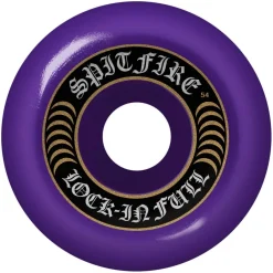 Spitfire Formula Four 99d Purple Lock In Full Skateboard Wheels- Wheels